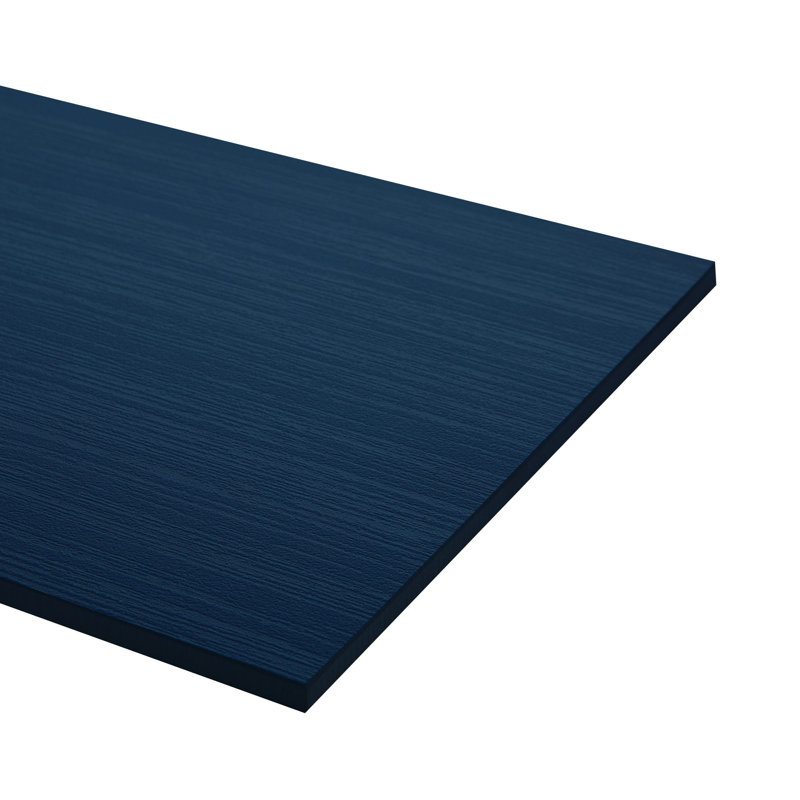 Refinery Semi-Polished 12" x 24" Porcelain Wall & Floor Tile, Navy