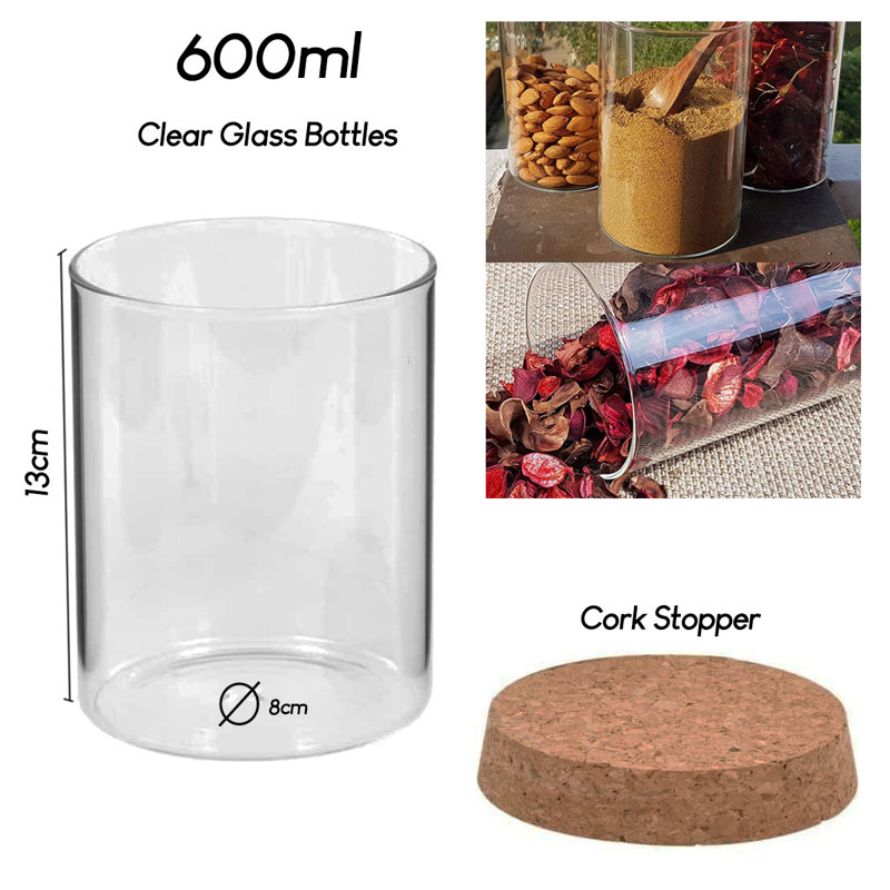 Glass Jar - Set of 600