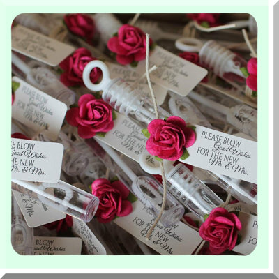Mini Bubble Wands for Weddings and Parties