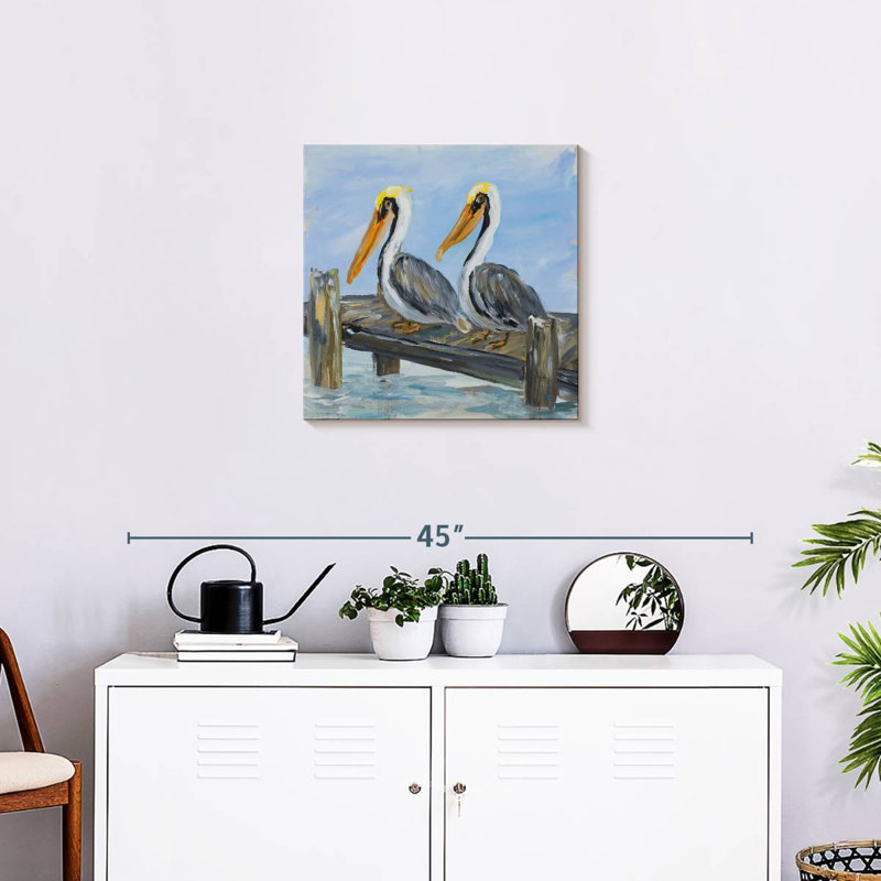 Brampt Pelicans On Deck
