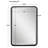 Zadie Metal Rectangle Wall Mirror