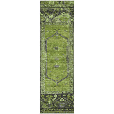 Premium Machine Washable Lubbers AMF1727 Global Rug