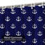Rideau de douche avec 12 crochets Sea Anchor-91500655