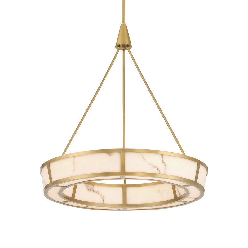 Luminaire suspendu à DEL, H 26,5 po x l 24 po