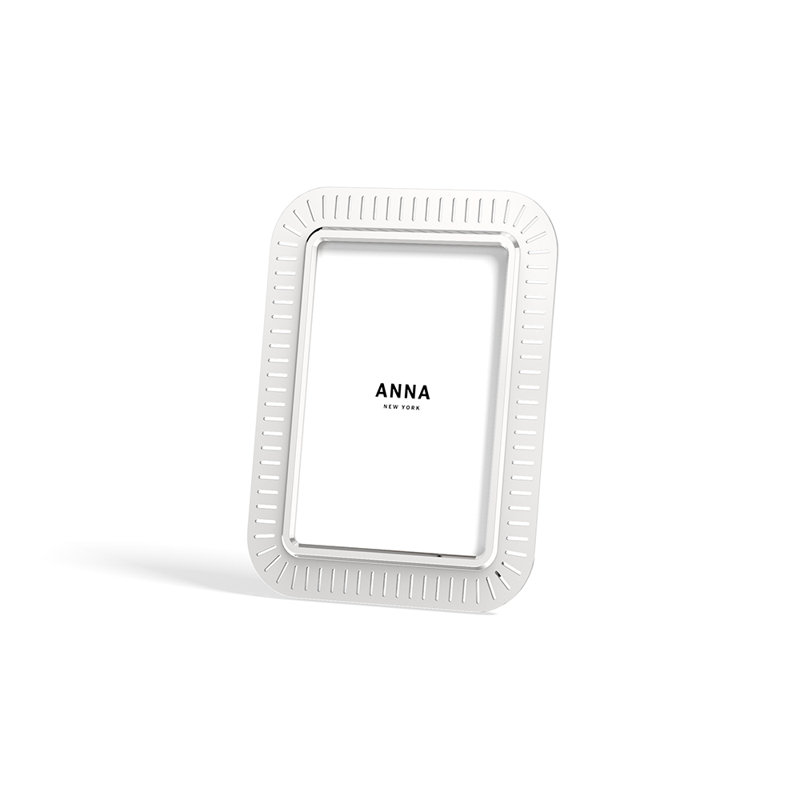 Striations Rectangle Picture Frame, 5" x 7"