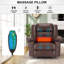 Fauteuil inclinable de massage en cuir respirant-1917437677