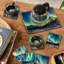 Ensemble de napperons et sous-verres en bois Nothern Lights