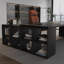 Bureau de direction en bois massif noir en L-1181497660-1181497650