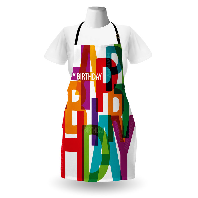 No Pattern Bib Apron