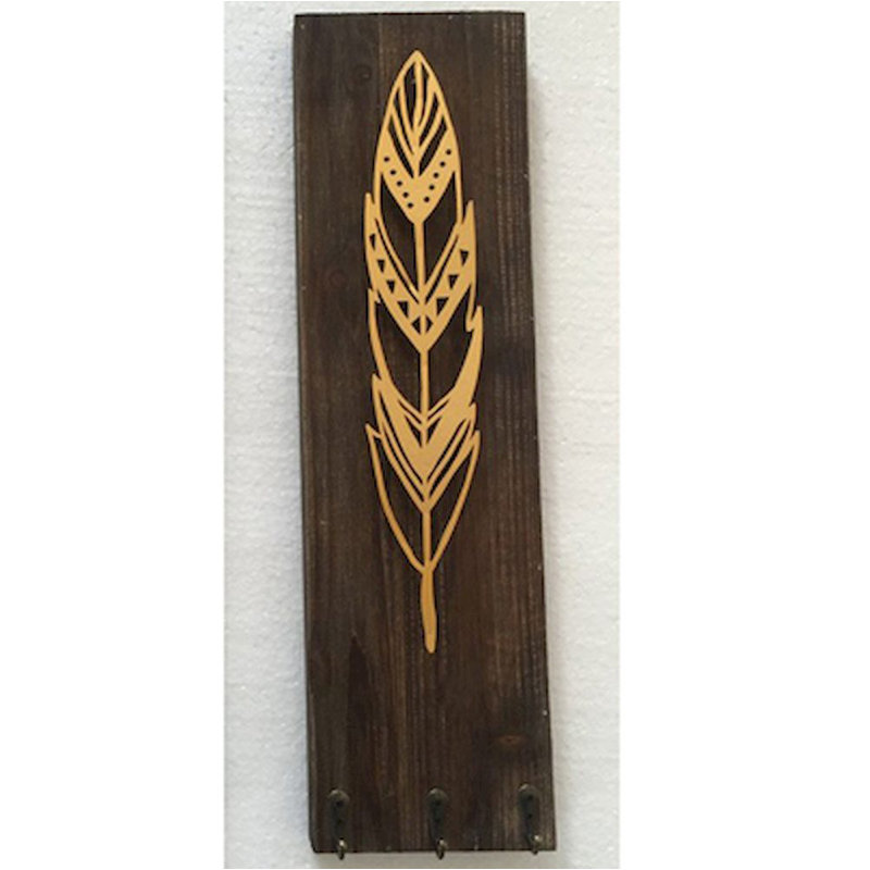 Leaf Wall Mounted Hook Rack
