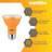 0.4 Watt (7 Watt Equivalent), PAR20 LED Non-Dimmable Light Bulb, Non-adjustable E26/Medium (Standard) Base