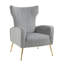 Joshy 83 Cm Wide Velvet Wingback Chair-1166171275