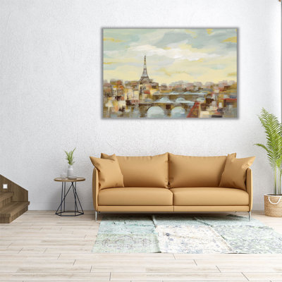 Après-midi parisien - reproduction d'art sur toile