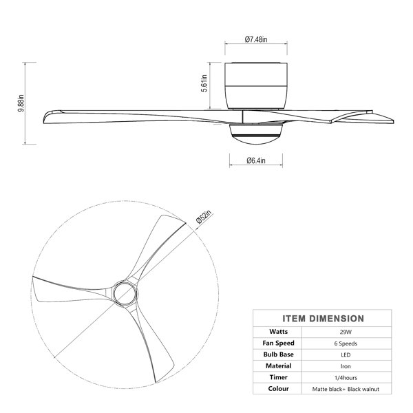 Dimensions du produit
