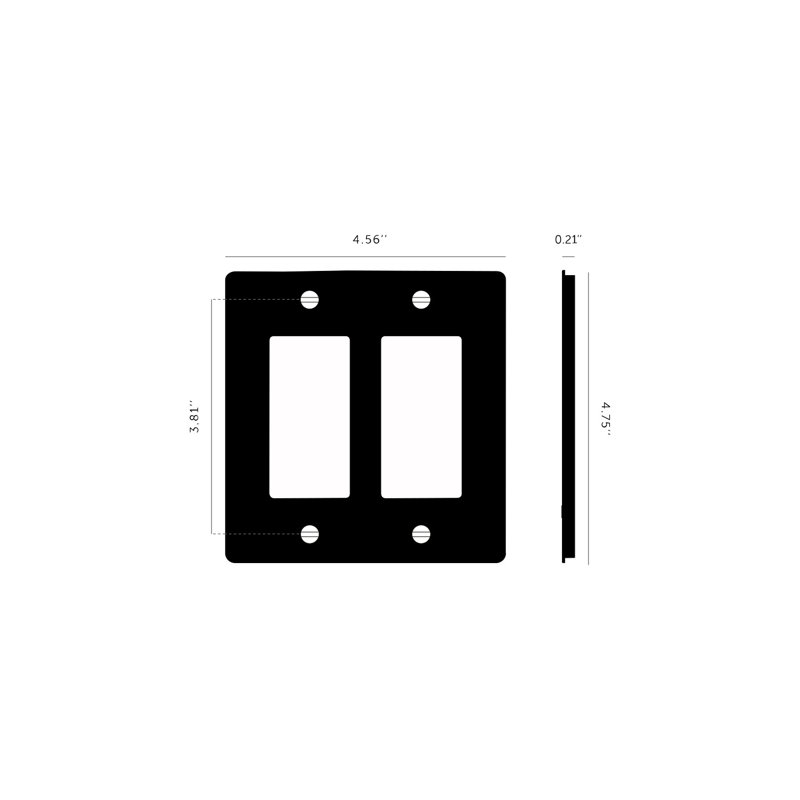 2G Plate / Non-Logo, Brass