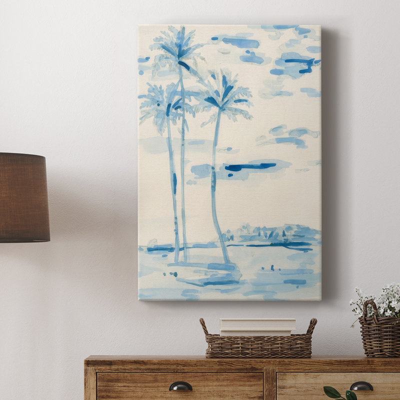 Coconut Grove II -Galerie enveloppée Cavas, 48" H x 32" W