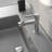 Single-Hole Single-handle Bathroom Faucet with Drain Assembly-87349272