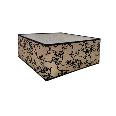 20cm H Cotton Square Lamp Shade ( Screw On )