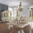 ACME Ragenardus Dining Table, Antique White