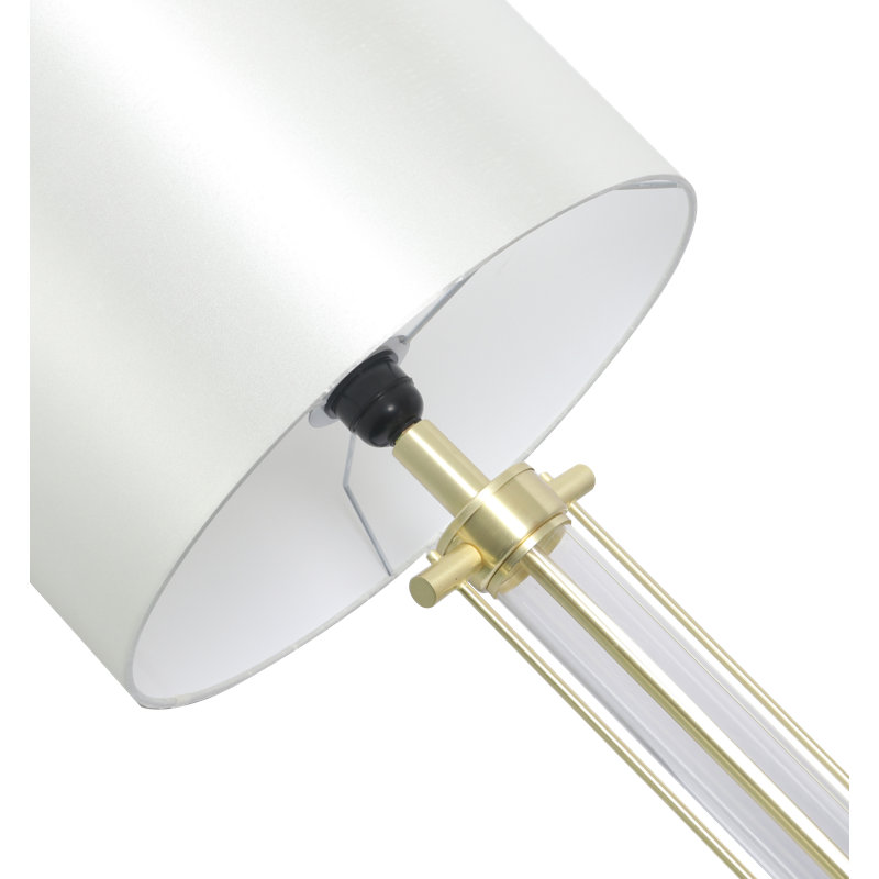 Krantz Table Lamp, Satin Brass