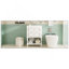 Meuble-lavabo de salle de bain 24 po avec lavabo en céramique