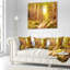 Automne au Danemark - Coussin décoratif imprimé paysage-89812275-29882312
