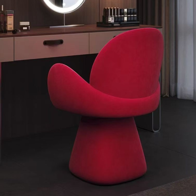 Swivel Accent Chair, Red