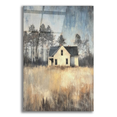 «House In The Forest» par Svetlana Aleynikova, art mural en verre acrylique