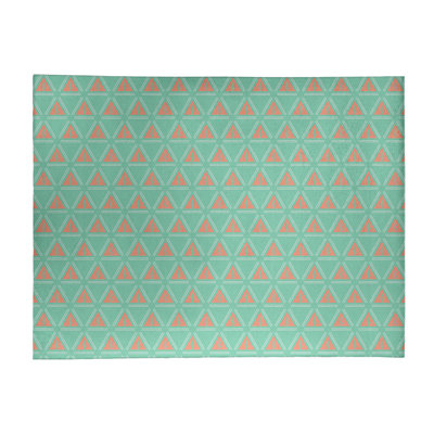Chenille Geometric Indoor Rug
