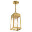 Lanterne suspendue d'extérieur 1 lumière H 14,5 po Antionetta-790517836