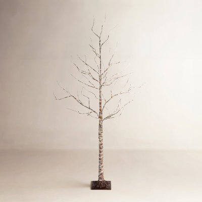 6 ft. LED Pre Lit Birch Tree with Warm White Lights