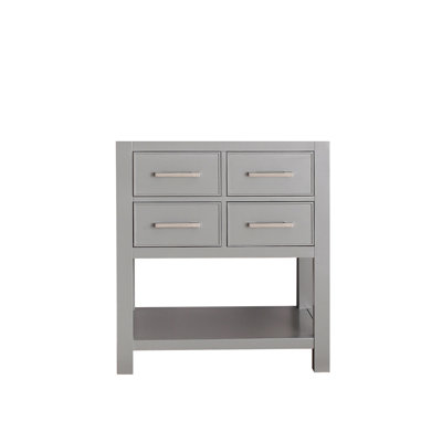 Brooks 30'' W Single Bathroom Vanity Base