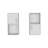 Oba 2-Pc Wall-Mounted Bathroom Medicine Cabinet With Open And Closed Storage-1377558611