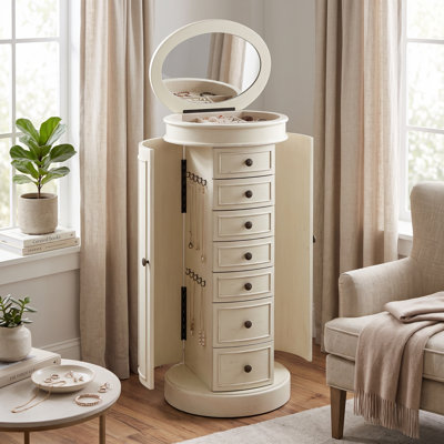 Pettus 18'' Wide Jewelry Armoire