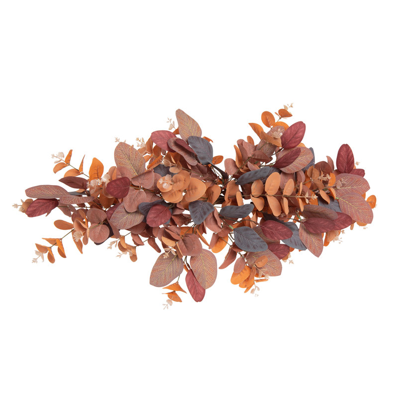  Nylon 28 po. Récolte multicolore eucalyptus et feston floral