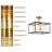 4 - Light Square / Rectangle Semi-Flush Mount
