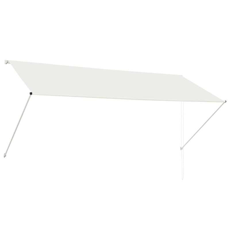 Terah Retractable Awning, Cream, 300 x 150cm