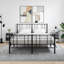 Barcenas 40cm W Iron Bedside Table-2131230064