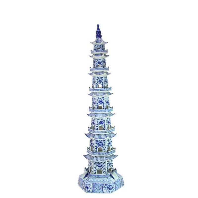 Blue And White Grand Pagoda