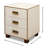 Shagreen 20'' W Solid Wood Nightstand-59407349