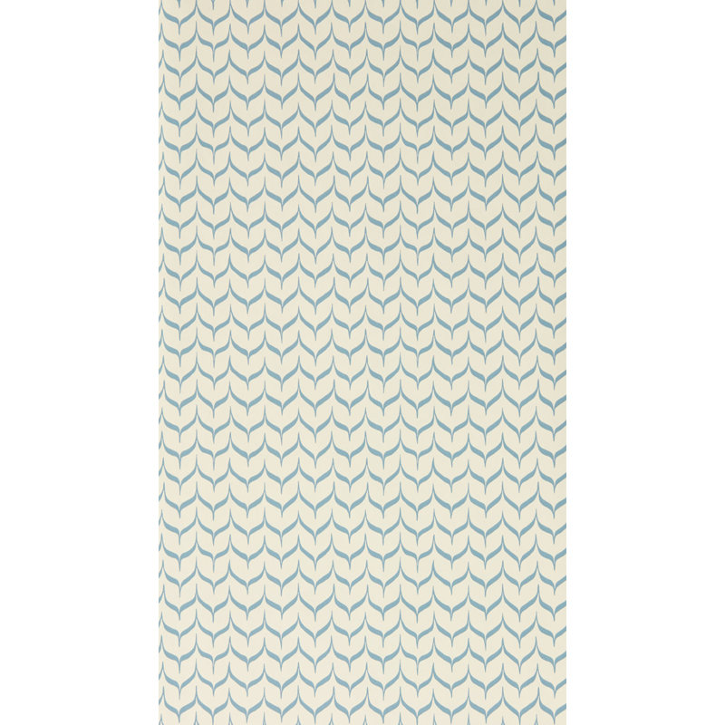 Henry Holland Geometric Non-Woven Wallpaper Double Roll, Pacific