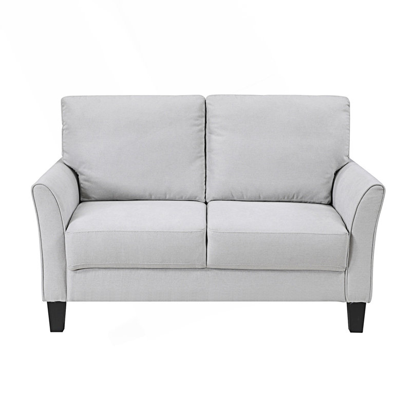Causeuse 2 places Modern Modern, Gris
