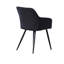 Yerres Modern Velvet Dining Chairs - Ergonomic Curved Back with Metal Legs - Armchair for Dining Room Kitchen Living Room-684277997-734878732