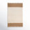 Haines Jute Brown and Ivory Stripe with Fringe