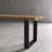 Fleener Solid Wood Top Sled Dining Set