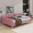 Upholstered Daybed With Legs-946893717-946893674