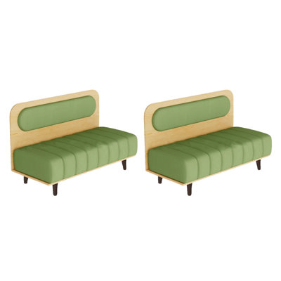 Faux Leather Upholstered Bench