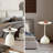 Small Coffee Table Set Of 2, Round Coffee End Table With Metal Frame White Side Table Centre Table For Living Room, Bedroom And Balcony, Modern Style