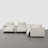 5-Piece Wall-hugger Power Reclining Sectionnal with Console-595504325-595504346