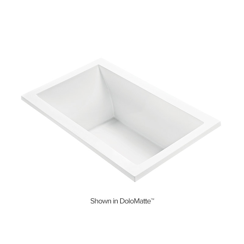 Andrea® 11 60" Air Bathtub - Matte, Undermount
